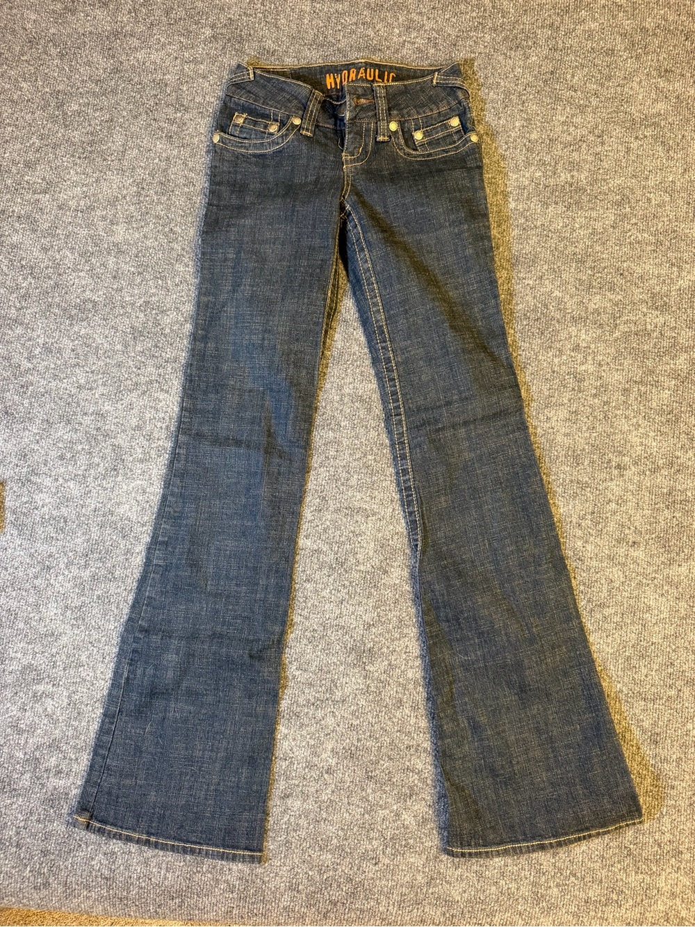Hydraulic Dark Blue Flare Jeans